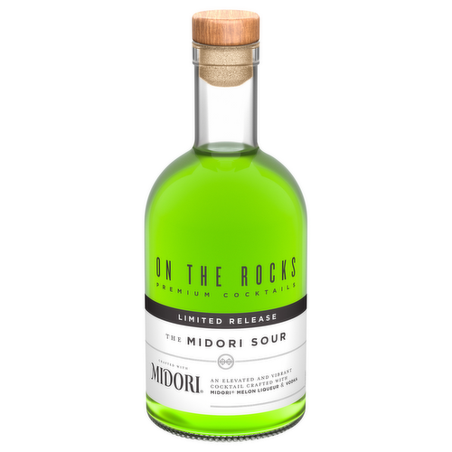 On The Rocks The Midori Sour Limited Release Premium Cocktail