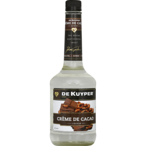 DeKuyper Creme De Cocoa White Liqueur