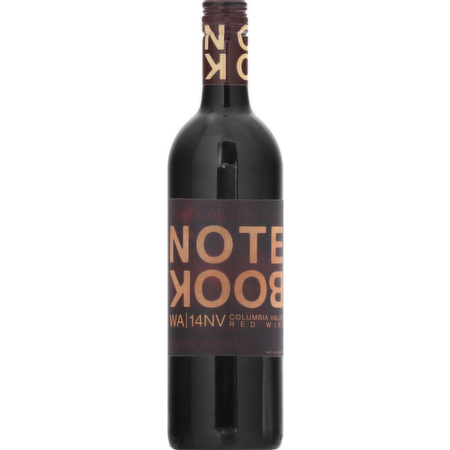 J. Bookwalter Washington Notebook Red Blend Wine