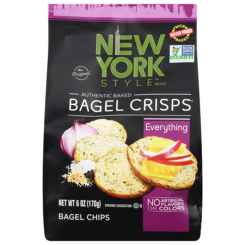 New York Style Everything Bagel Crisps