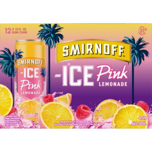 Smirnoff Ice Premium Red, White & Berry Malt Beverage