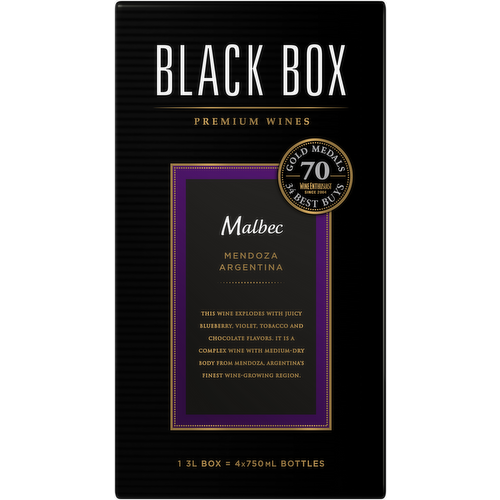 Black Box Chile Malbec Wine