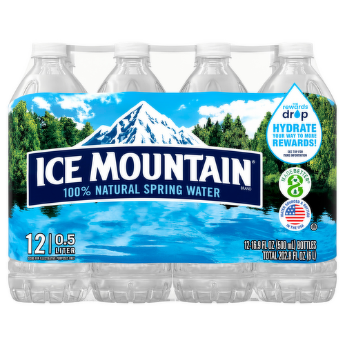 Ice Mountain 100% Natural Spring Water