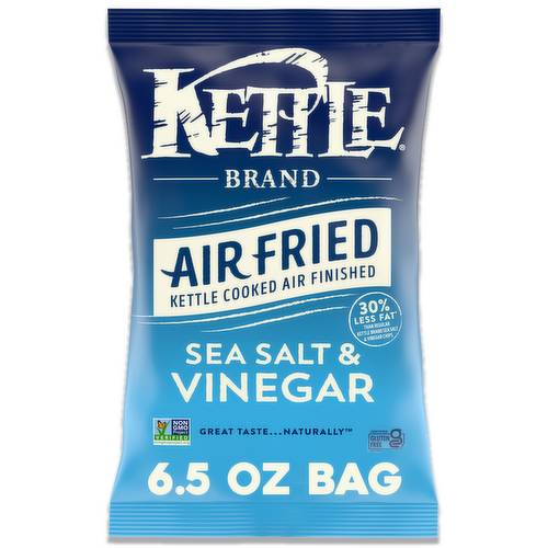 Kettle Brand Air Fried Sea Salt & Vinegar Kettle Potato Chips