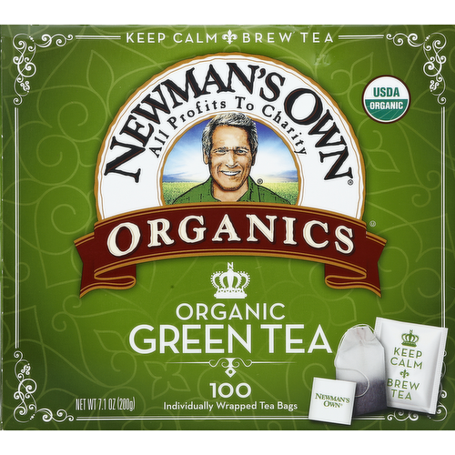 Newman's Own Organics Green Tea