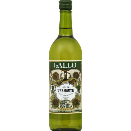 E&J Gallo Extra Dry Vermouth