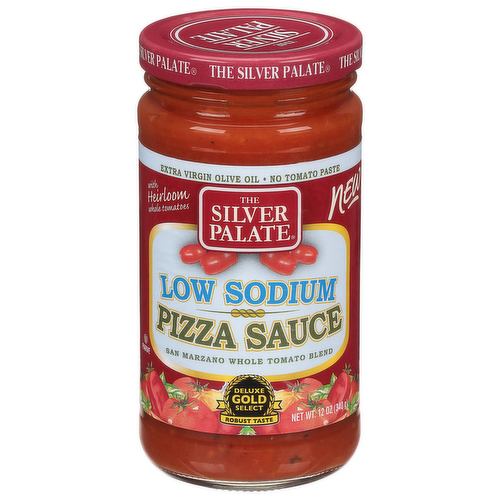 The Silver Palate Low Sodium San Marzano Pizza Sauce