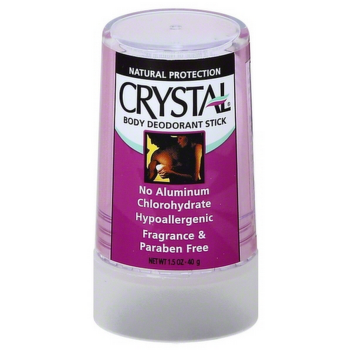 Crystal Body Deodorant Travel Stick Unscented