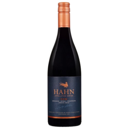 Hahn California Appellation Series GSM Red Blend Wine