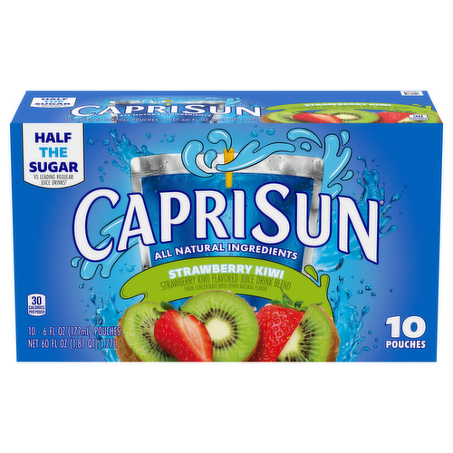 Capri Sun Strawberry Kiwi Flavored Juice Drink