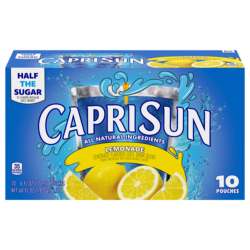 Capri Sun Lemonade Flavored Juice Drink