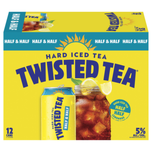 Twisted Tea Half & Half Hard Lemonade Iced Tea