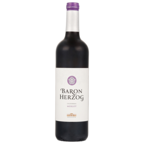 Baron Herzog California Merlot Wine - Kosher for Passover