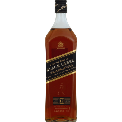 Johnnie Walker Black Label 12 Year Scotch Whisky