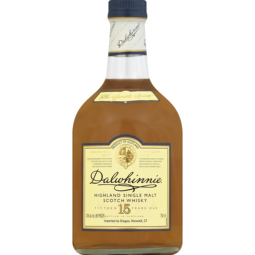 Dalwhinnie 15 Year Single Malt Scotch Whisky