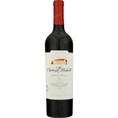 Chateau Ste Michelle Washington Indian Wells Cabernet Sauvignon Wine