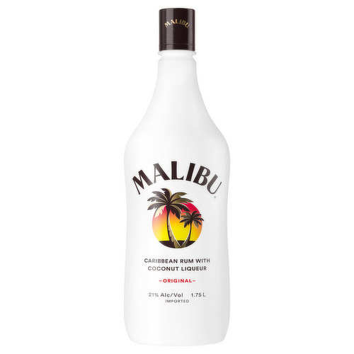 Malibu Flavored Caribbean Rum with Coconut Liqueur