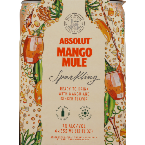 Absolut Mango Mule Sparkling Cocktails