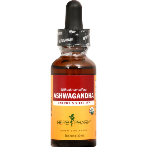 Herb Pharm Ashwagandha Organic Herbal Supplement