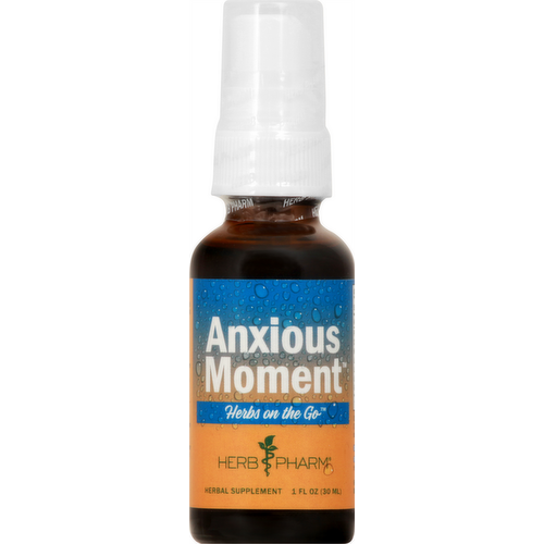 Herb Pharm Anxious Moment Herbs on the Go Herbal Supplement