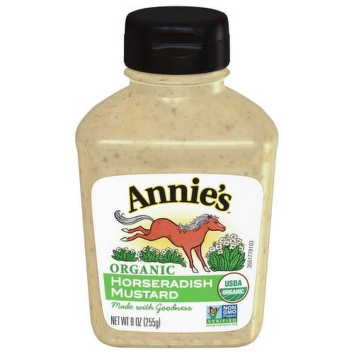 Annie's Naturals Organic Horseradish Mustard