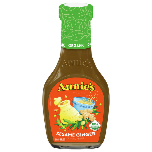 Annie's Naturals Organic Sesame Ginger Vinaigrette Dressing