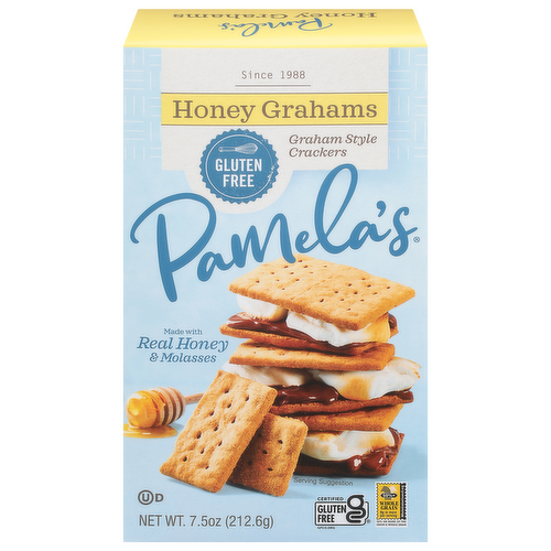 Pamela's Gluten-Free Honey Grahams Crackers