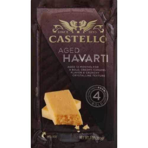 Castello Aged Havarti Cheese Brick