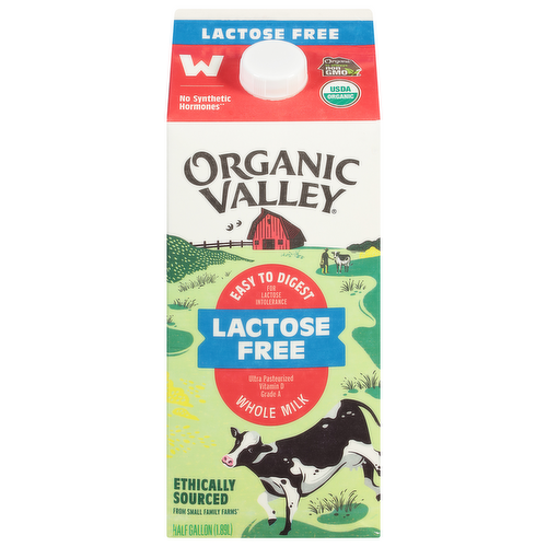 Organic Valley Organic Lactose Free Whole Milk