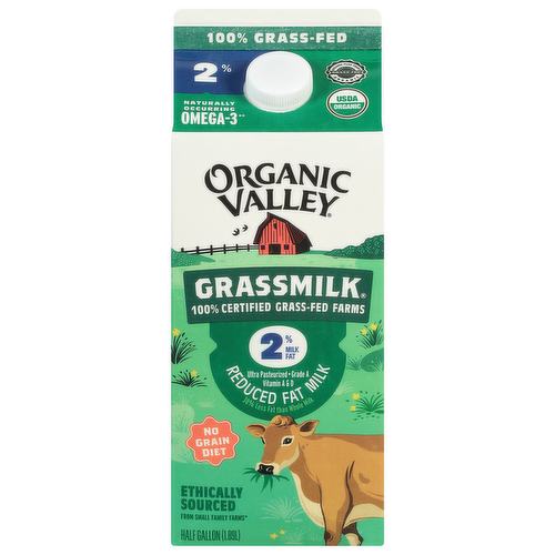 Organic Valley Grassmilk Organic 2% Milk