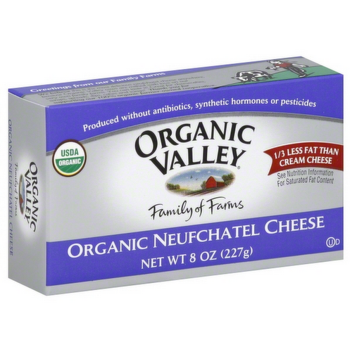 Organic Valley Organic Neufchatel Cheese
