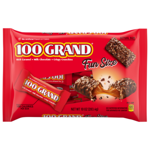 Nestle 100 Grand Fun Size Candy Bars