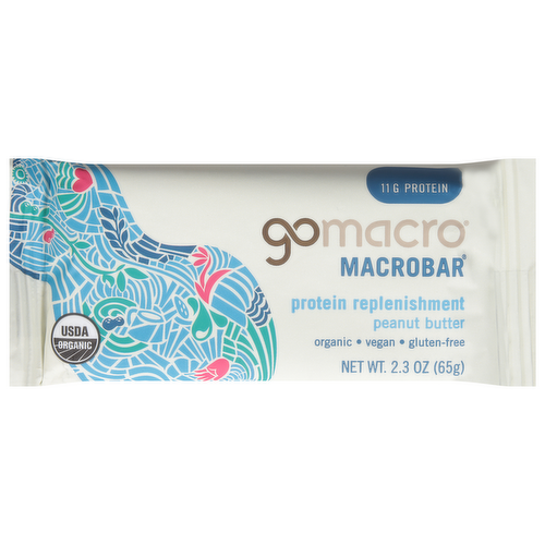 Gomacro Protein Replenishment Peanut Butter MacroBar