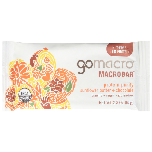 GoMacro Protein Purity Sunflower Butter & Chocolate MacroBar