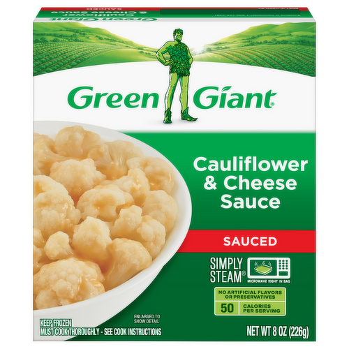 Green Giant Simply Steam Cauliflower & Cheese Sauce