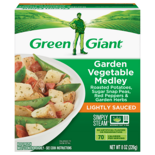 Green Giant Simply Steam Garden Vegetable Medley Lightly Sauced