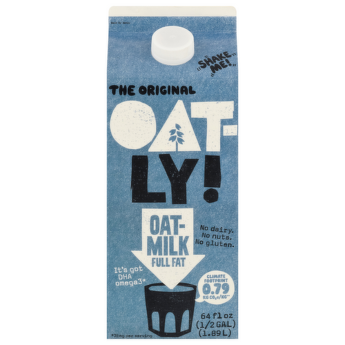 The Original Oatly Full Fat Oatmilk