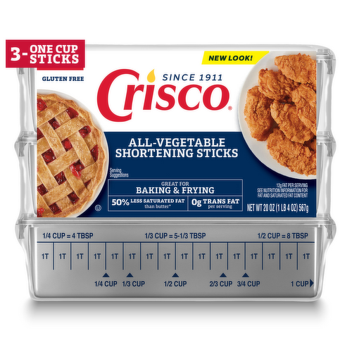 Crisco All-Vegetable Shortening Baking Sticks