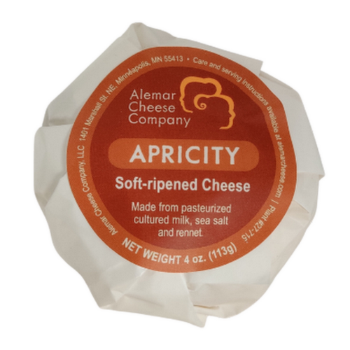 Alemar Cheese Company Apricity Soft-Ripened Cheese