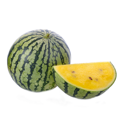 Yellow Flesh Personal Sized Seedless Watermelon