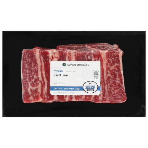 Premium Choice Beef Bone-In Short Ribs