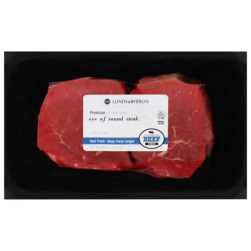 Premium Choice Beef Eye of Round Steak