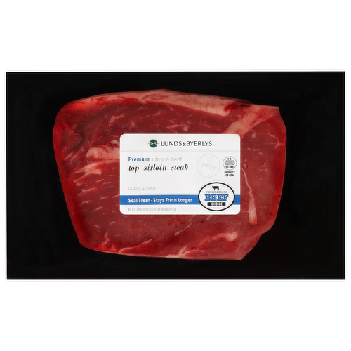 Premium Choice Beef Top Sirloin Steak Half