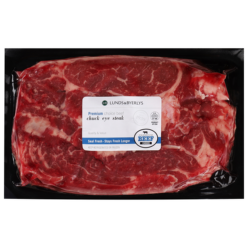 Premium Choice Beef Chuck Eye Steak