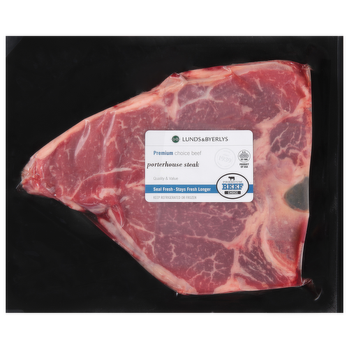 Premium Choice Beef Porterhouse Steak