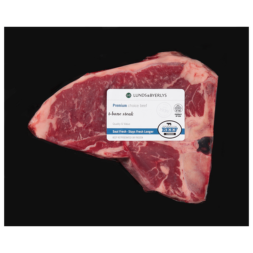 Premium Choice Beef T-Bone Steak