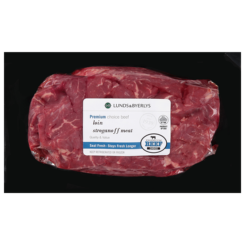 Premium Choice Beef Boneless Sirloin for Stroganoff