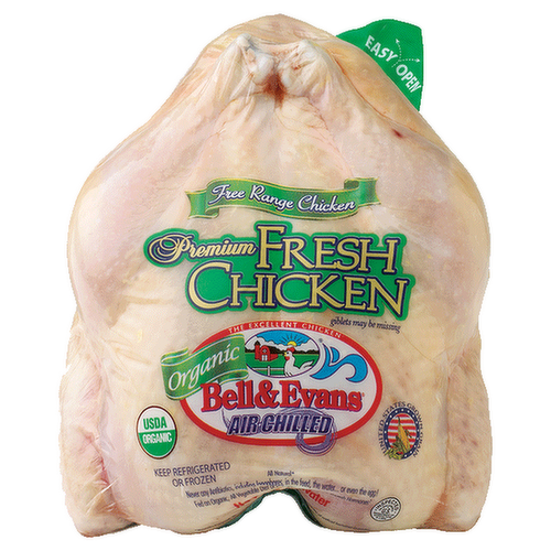 Bell & Evans Organic Whole Broiler Chicken