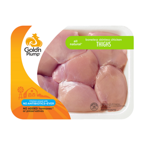 Gold'n Plump Boneless Skinless Chicken Thighs