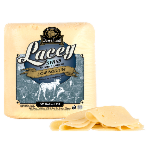 Boar's Head Lacey Swiss Cheese